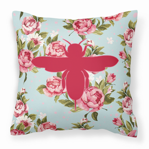 Insects Shabby Chic Fabric Decorative Pillow - 615872546367