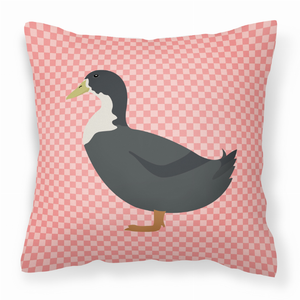 Animal Art Checkboard Design Fabric Decorative Pillow - 638508929457