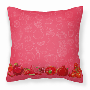 Fruits and Vegetable Fabric Decorative Pillow - 638508623799