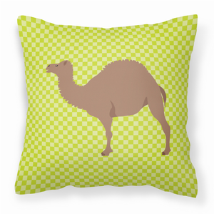 Animal Art Checkboard Design Fabric Decorative Pillow - 638508927286