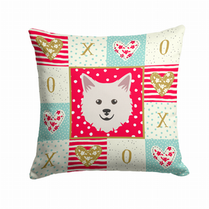 Dog Face Art Love Design Fabric Decorative Pillow - 194030124246