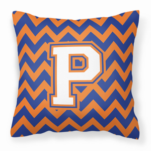 Letter Chevron Fabric Decorative Pillow - 638508320896