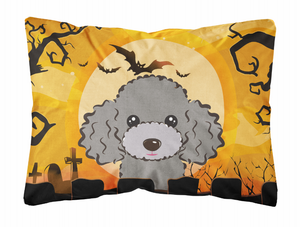 Halloween Dog Art Canvas Fabric Decorative Pillow - 638508129642