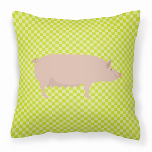 Animal Art Checkboard Design Fabric Decorative Pillow - 638508928474