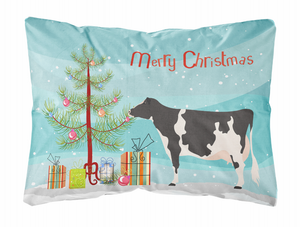 Merry Christmas Animal Art Fabric Decorative Pillow - 652259129171