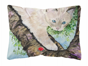 Animal Painting Print Canvas Fabric Decorative Pillow - 615872795406