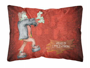Halloween Painting Canvas Fabric Decorative Pillow - 615872794393