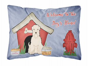 Dog House Collection Canvas Fabric Decorative Pillow - 638508470744
