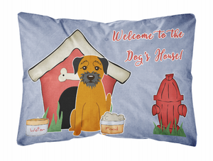 Dog House Collection Canvas Fabric Decorative Pillow - 638508470522