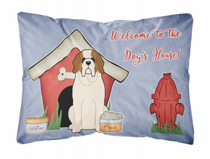 Dog House Collection Canvas Fabric Decorative Pillow - 638508470485