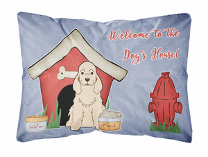 Dog House Collection Canvas Fabric Decorative Pillow - 638508471079