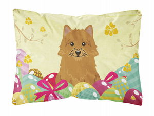 Easter Eggs Dog Art Canvas Fabric Decorative Pillow - 638508783028