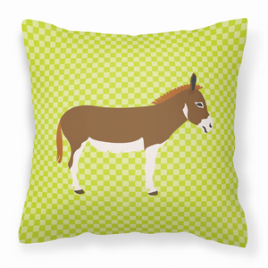 Animal Art Checkboard Design Fabric Decorative Pillow - 638508927569