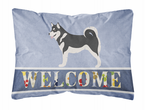 Welcome Dog Art Canvas Fabric Decorative Pillow Style 2 - 638508981264