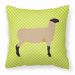 Animal Art Checkboard Design Fabric Decorative Pillow - 638508928856