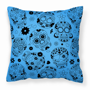 Day of the Dead Themed Fabric Decorative Pillow - 638508623669