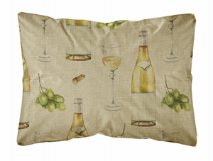 Wine Art Canvas Fabric Decorative Pillow - 638508656667