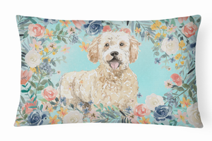 Dog Art Canvas Fabric Decorative Pillow - 194030034712