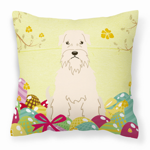 Easter Eggs Design Dog Art Fabric Decorative Pillow - 638508767929