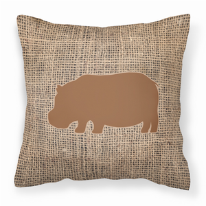 Animals Burlap Fabric Decorative Pillow - 615872542000