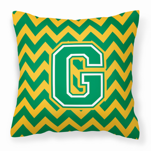 Letter Chevron Fabric Decorative Pillow - 638508320544