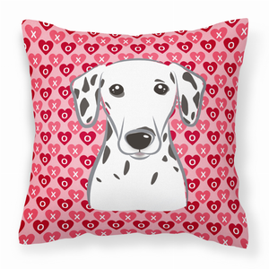 Love Design with Dog Fabric Decorative Pillow - 638508676009