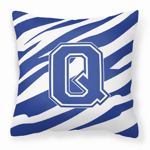 Monogram Letter Fabric Decorative Pillow - 705332249829