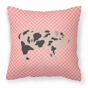 Animal Art Checkboard Design Fabric Decorative Pillow - 638508930187