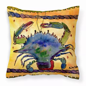 Crab Fabric Decorative Pillow - 705332244626