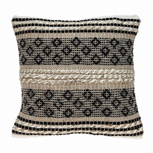 Parkland Collection Nate Transitional Beige Throw Pillow - 025773021151