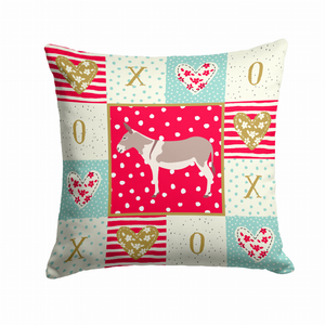 Animal Art Love Fabric Decorative Pillow - 194030132500
