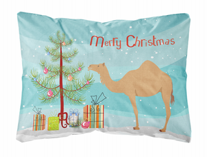 Merry Christmas Animal Art Fabric Decorative Pillow - 652259129126
