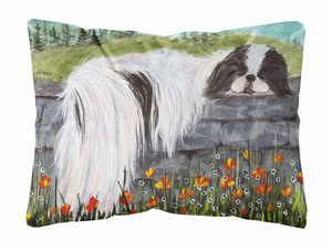 Dog Portrait/Landscape Painting Fabric Decorative Pillow - 705332238939