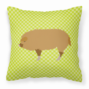 Animal Art Checkboard Design Fabric Decorative Pillow - 638508928436
