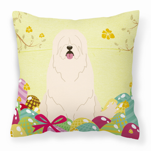 Easter Eggs With Dog Fabric Decorative Pillow - 638508768964