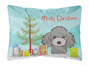 Christmas Tree and Dog Canvas Fabric Decorative Pillow - 638508145482