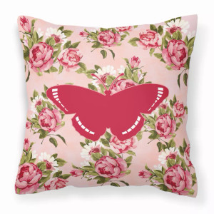 Butterfly Shabby Chic Blue Roses BB1038 Wall or Door Hanging Prints - 615872535927