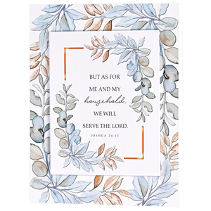 Stacked Wall Plaque As For Me&My House - 603799594172