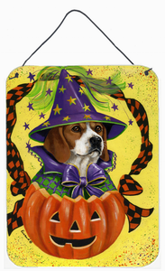 Halloween Dog Artwork Wall or Door Hanging Prints - 194030381694