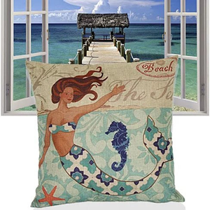 Moods of A Mermaid Cushion Covers - 740016253327