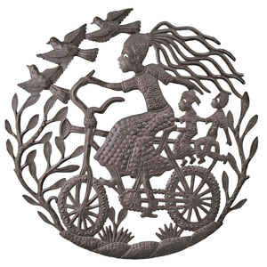 Family Outing on Bicycle - 695924871678