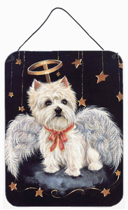 Christmas Dog Artwork Wall or Door Hanging Prints - 194030382776
