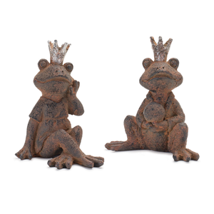 Royal Sitting Frog Figurine - 746427886857