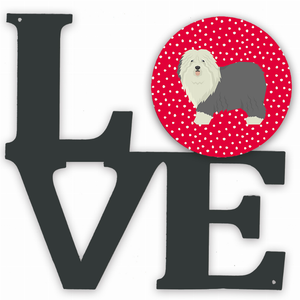 Dog Love Metal Wall Artwork LOVE - Series 2 - 194030215593