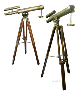 Fully Functional Harbor Telescope Replica with Stand- 18 Inch - 616983880203