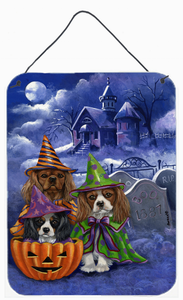 Halloween Dog Artwork Wall or Door Hanging Prints - 194030382189