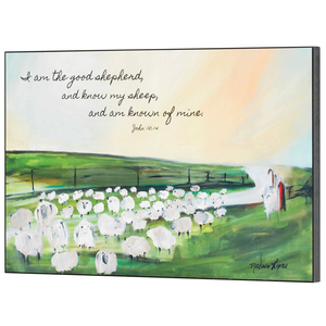 Wall Plaque I Am The Good Shepherd - 603799474122