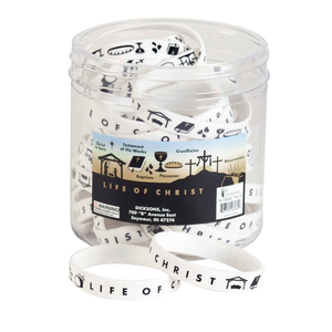 Bracelet Silicone Life Of Christ - 603799461849