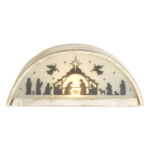 1-Piece Nativity Lighted LED 15in - 603799520287