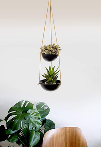 Hanging Planter with 2 Pots - 680266893389